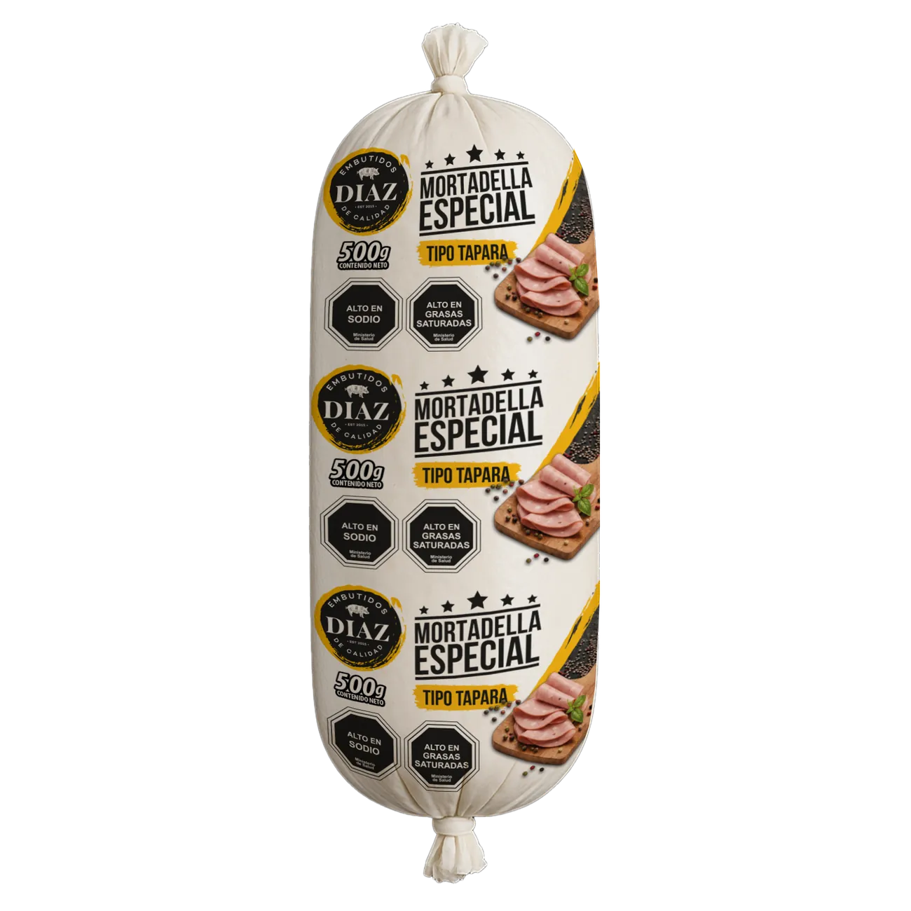 Mortadella especial tipo Tapara Embutidos Díaz